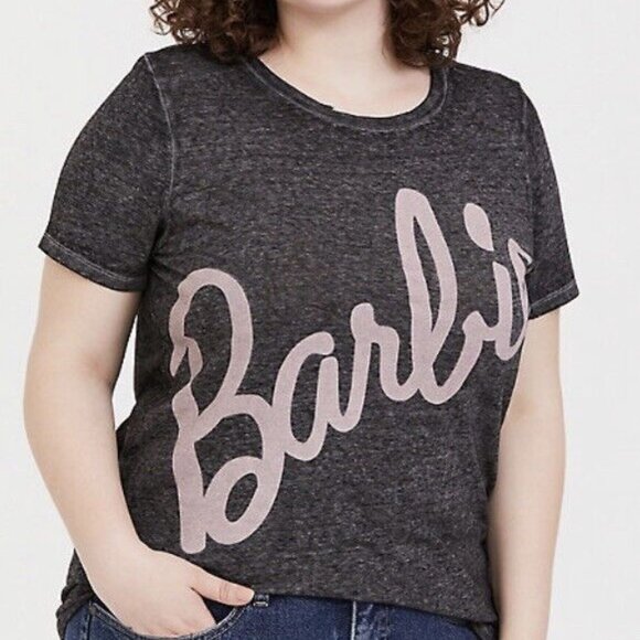 torrid Tops - NWT Torrid Barbie Classic Fit Cotton Crew Tee